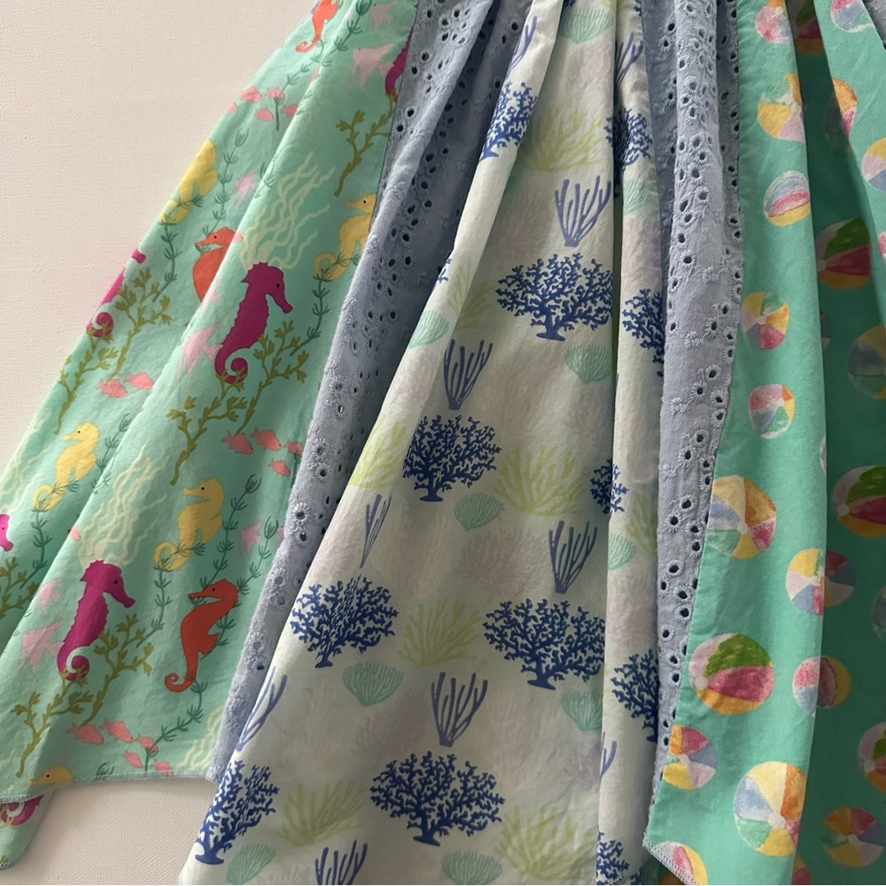 Matilda Jane Girls 6 Adventure Begins Seahorse Cutie Dress Spring Summer - Picture 12 of 12